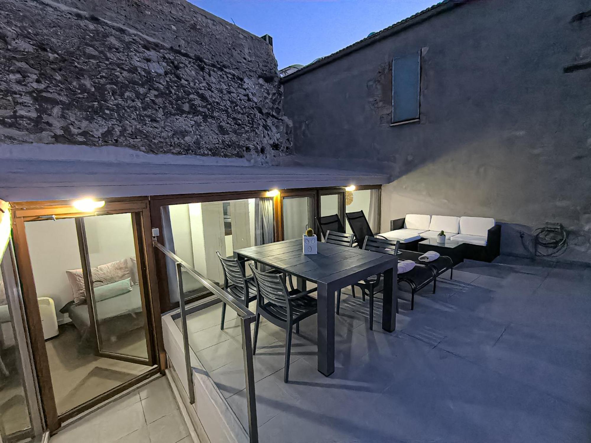 Charming Old Tannery House With Spacious Veranda And Stunning Sea View! 干尼亞 外观 照片