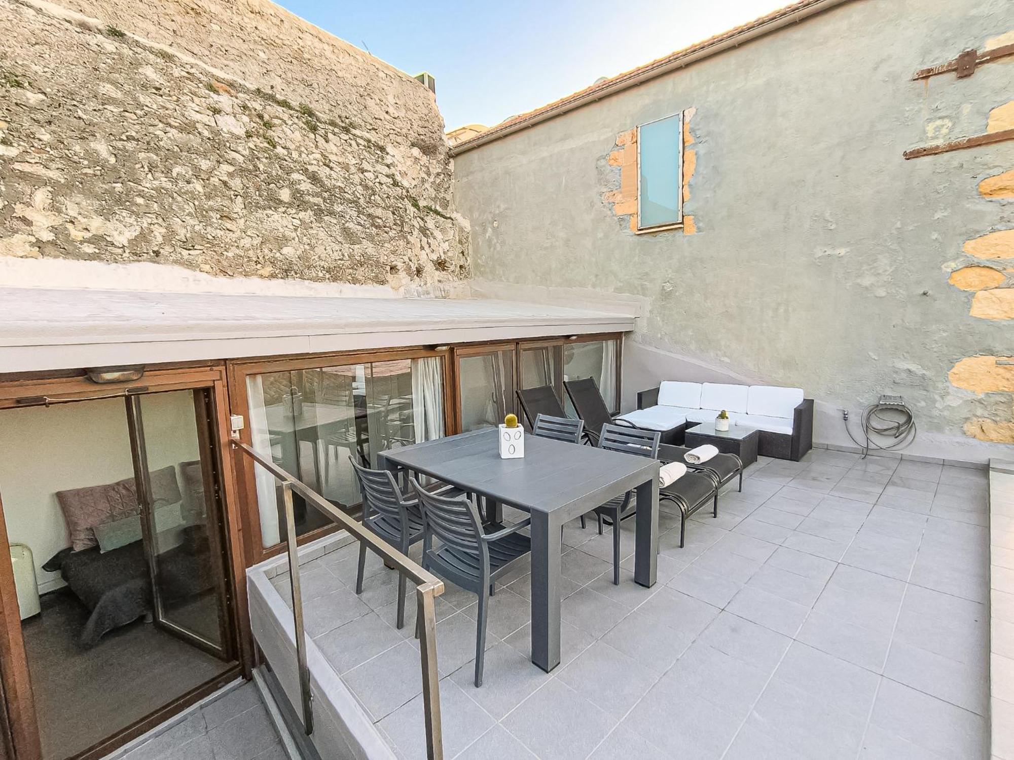 Charming Old Tannery House With Spacious Veranda And Stunning Sea View! 干尼亞 外观 照片