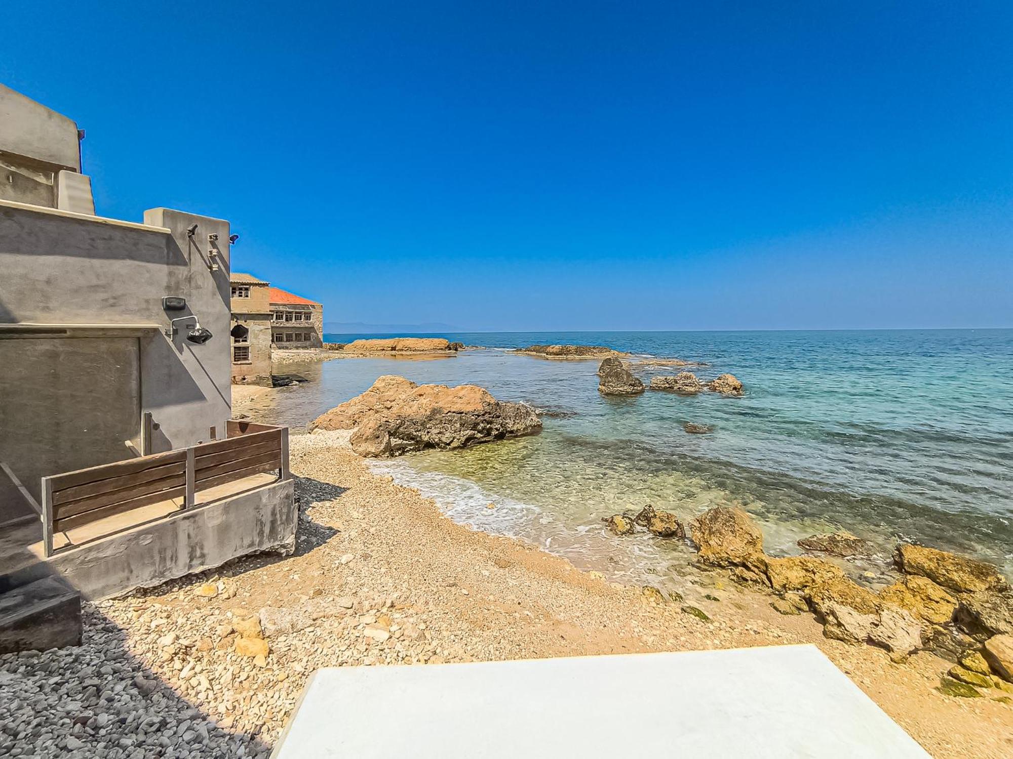 Charming Old Tannery House With Spacious Veranda And Stunning Sea View! 干尼亞 外观 照片